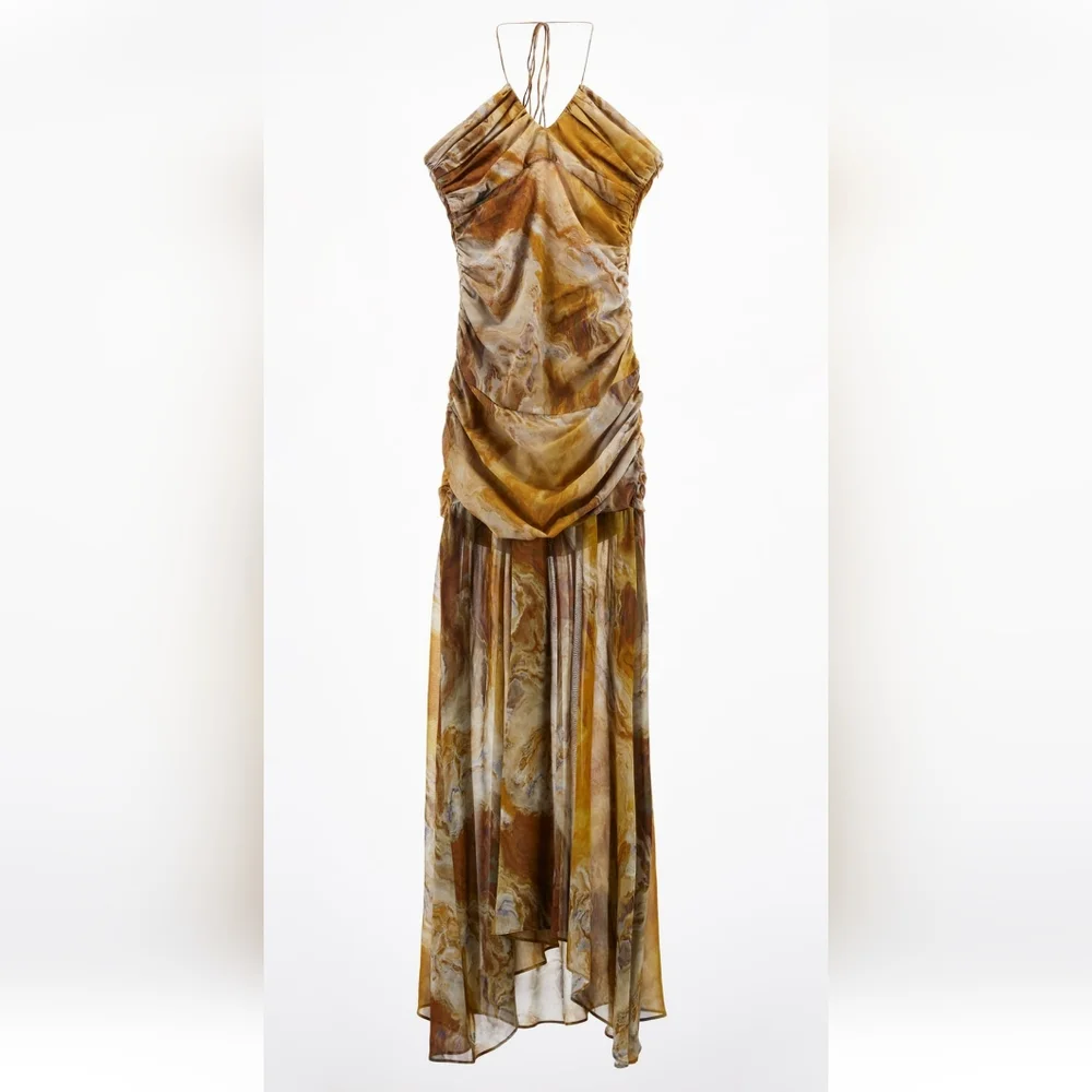 BMWT!Silk Zara Printed Dress - Picture 3 of 10